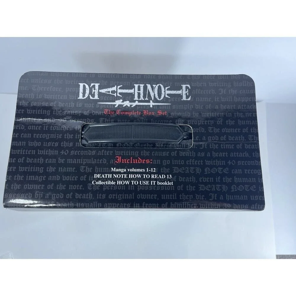 Death Note Complete Manga Box Set Vol. 1-13 w/Bonus How To Read Tsugumi Ohba